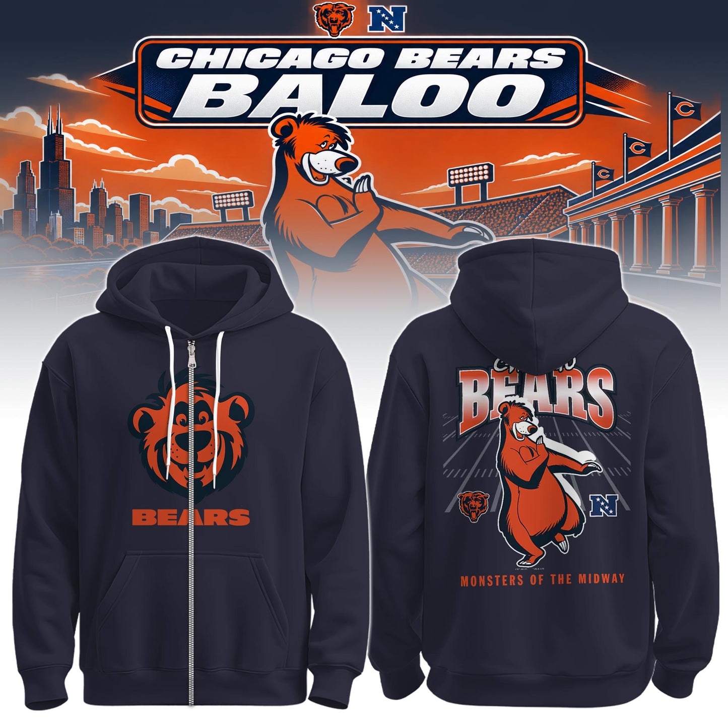 CHI x Special “Baloo” Limited Edition Zip Hoodie