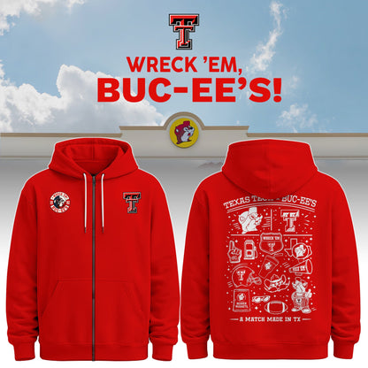 Texas Tech x Buc-ee’s Wreck ’Em Zip Hoodie #6