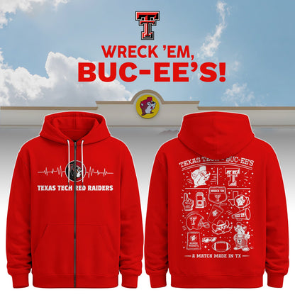 Texas Tech x Buc-ee’s Wreck ’Em Zip Hoodie #5